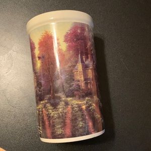 Thomas Kincaid Kitchen Utensil Ceramic Vase